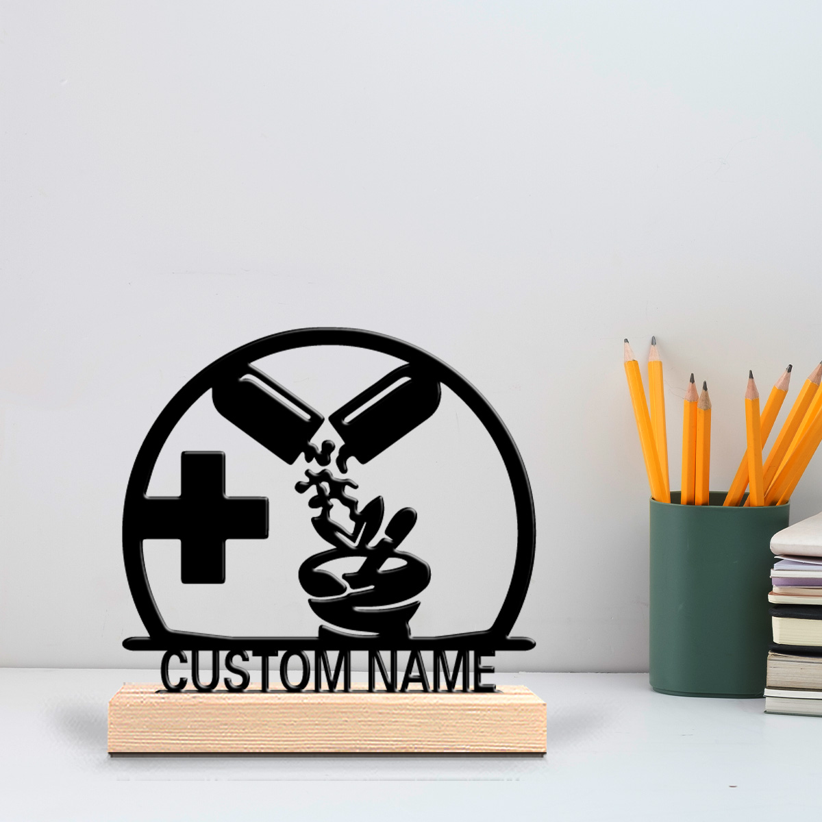 Home Decor Rustic - 1pc New Design Personalized Custom Pharmacist