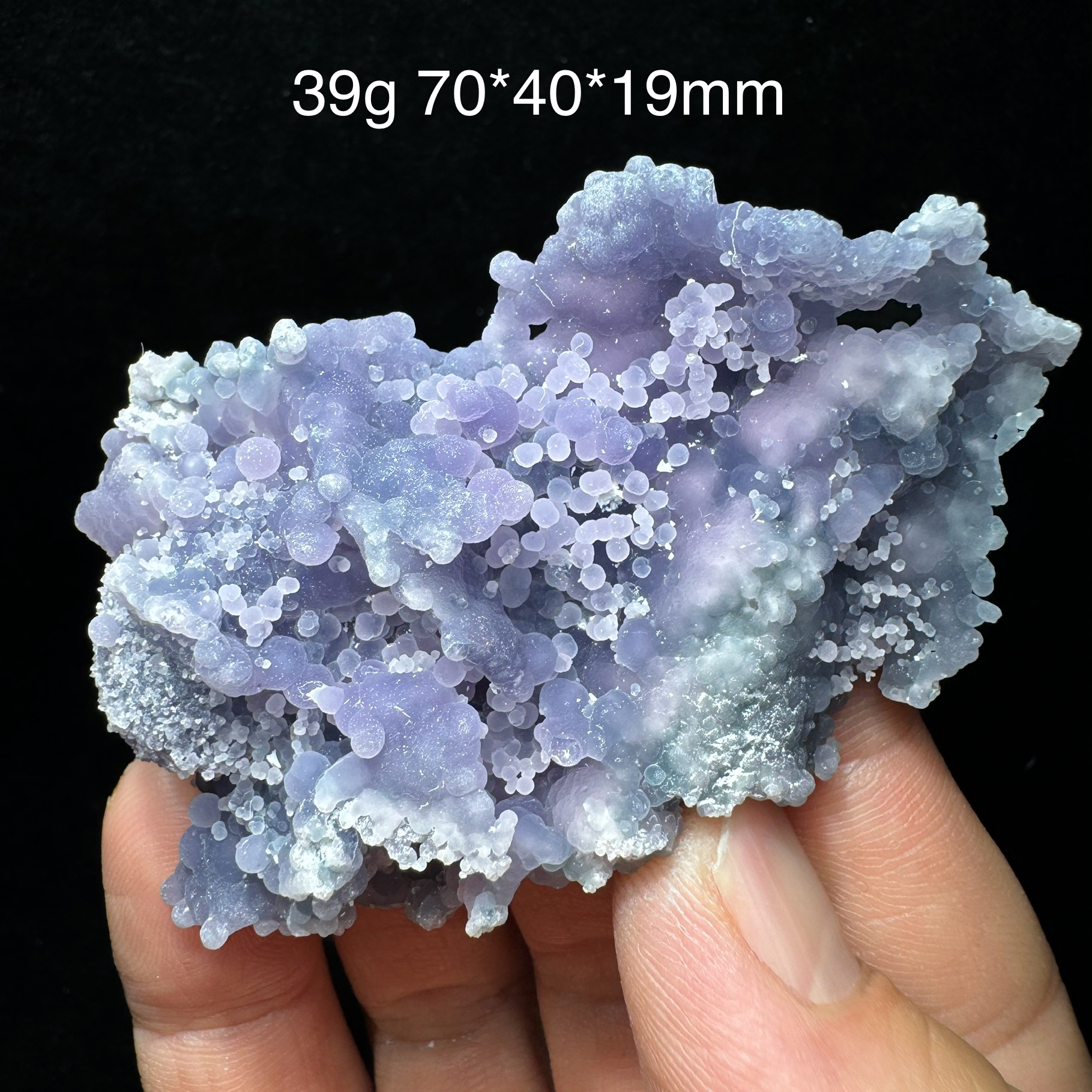 Home Decor Indonesia - Natural Indonesia Green Purple Grape Agate