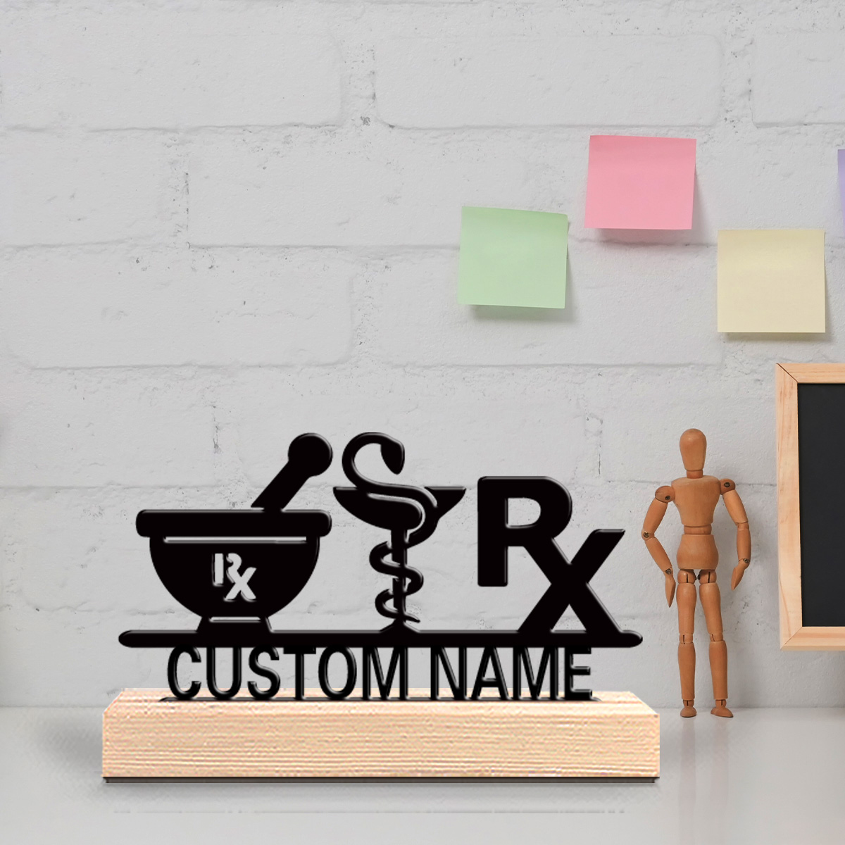 Home Decor Statue - 1pc Fun Personalized Custom Ambulance Metal