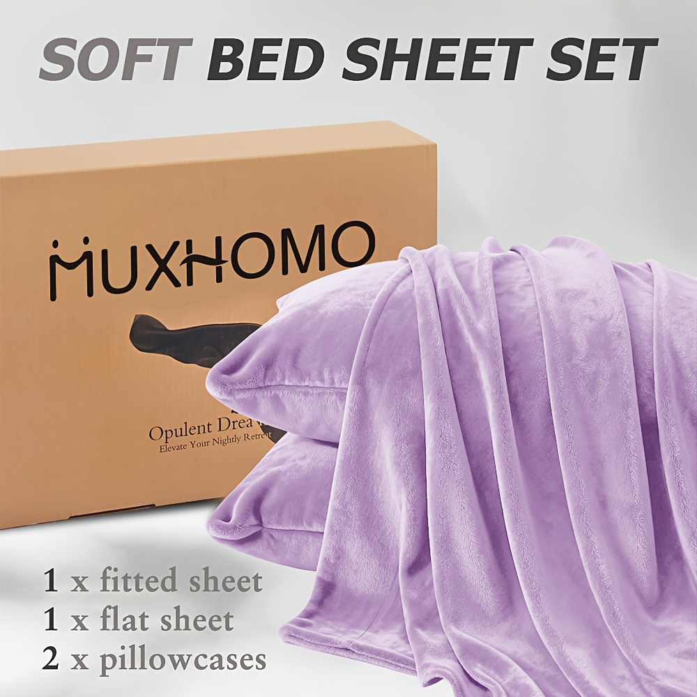 Home Decor Design Ideas - Set of 4 Luxurious Milk Velvet