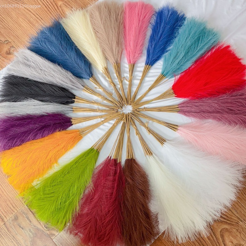 Home Decor Simulator - 55CM 1PCS Fluffy Pampas Grass Boho