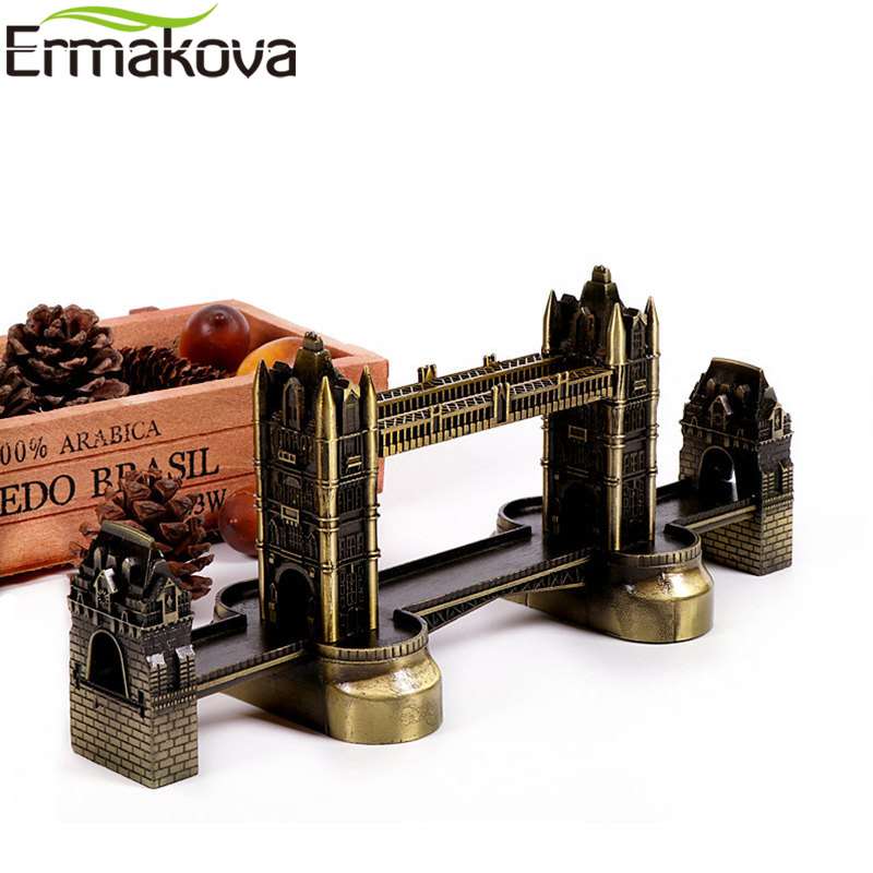Home Decor London - ERMAKOVA Antique Bronze London Statue Tower