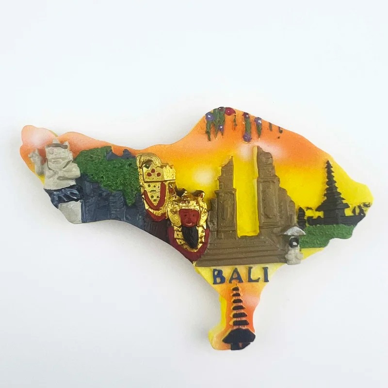Indonesia Fridge Magnets Bali  - Home Decor Indonesia ulasan dan harga