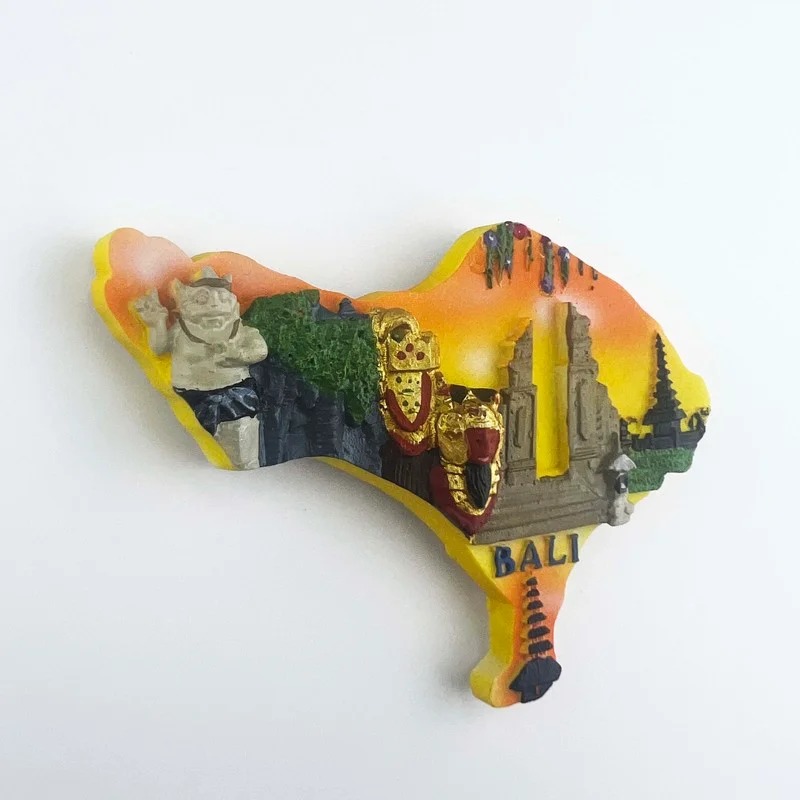Indonesia Fridge Magnets Bali  - Home Decor Indonesia ulasan dan harga