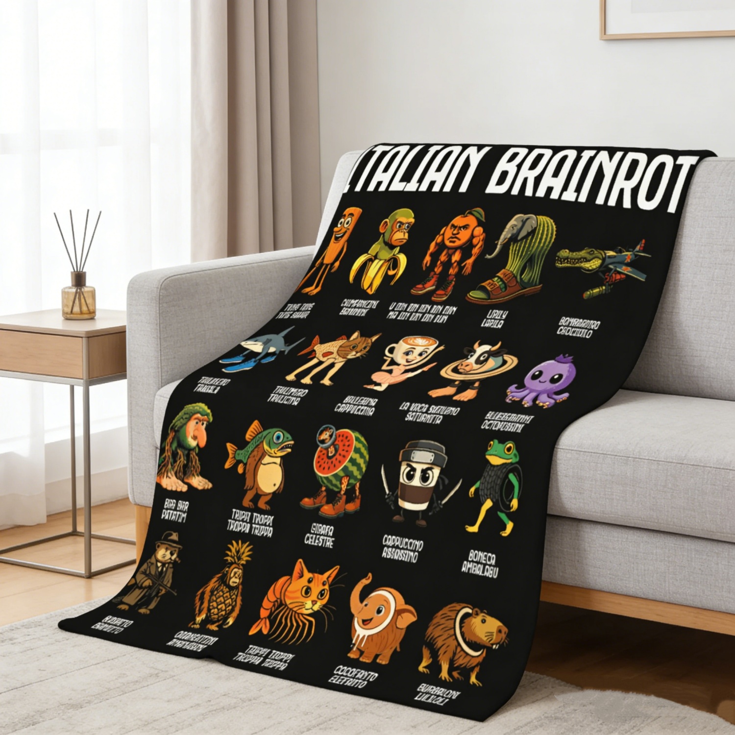 Premium Italian Brainrot Desig - Home Decor Design Ideas ulasan dan harga