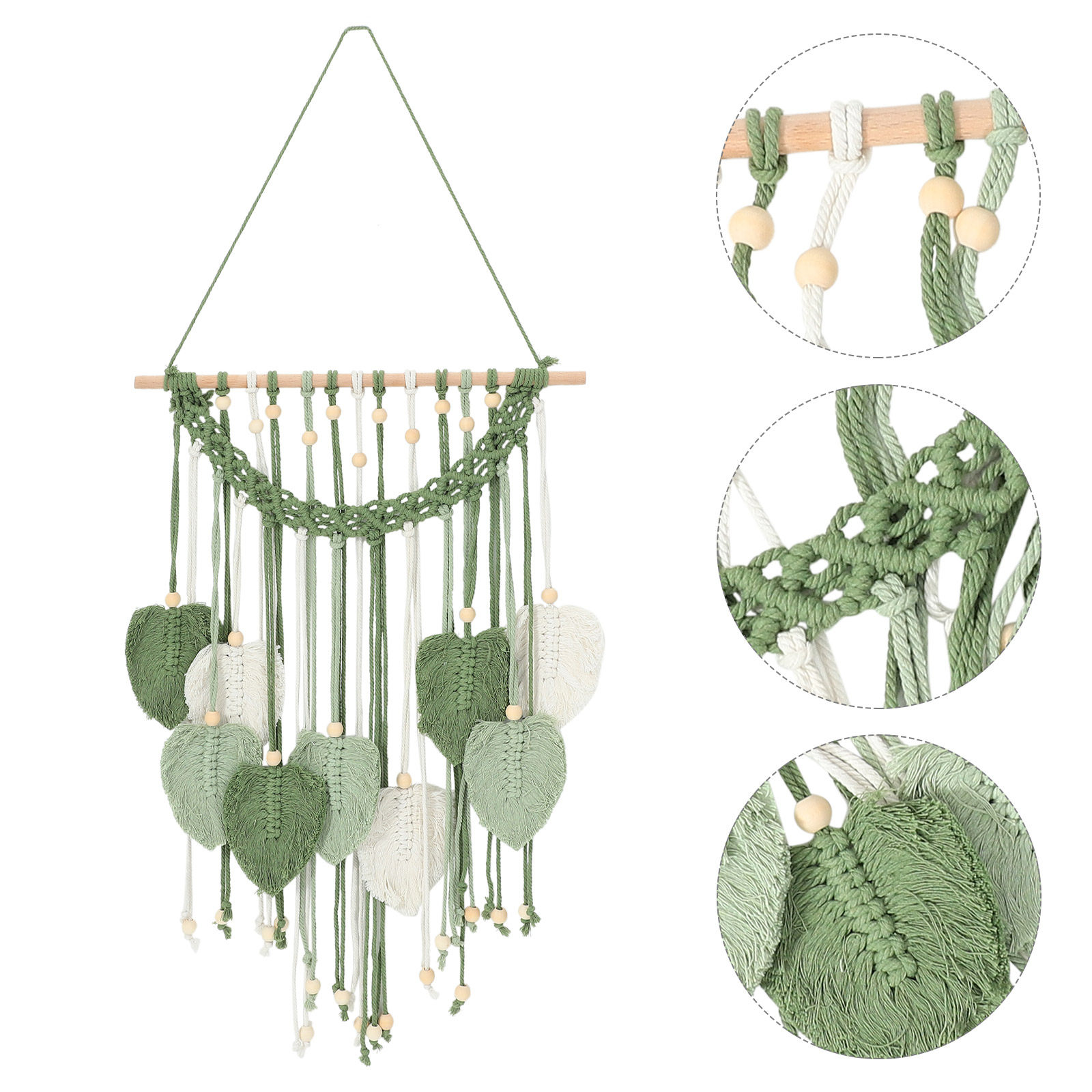 Nordic Style Woven Tree Leaf T - Home Decor Tree ulasan dan harga