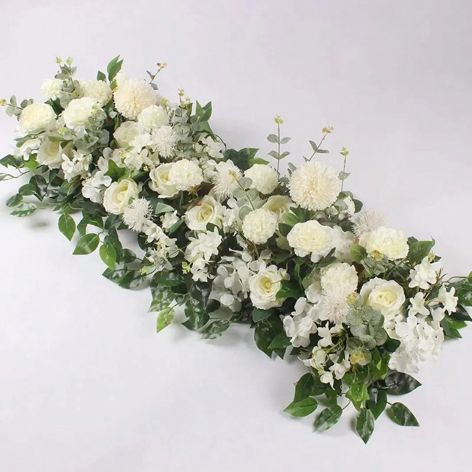 Rose Vine Flowers Wall Wedding - Home Decor Garland ulasan dan harga