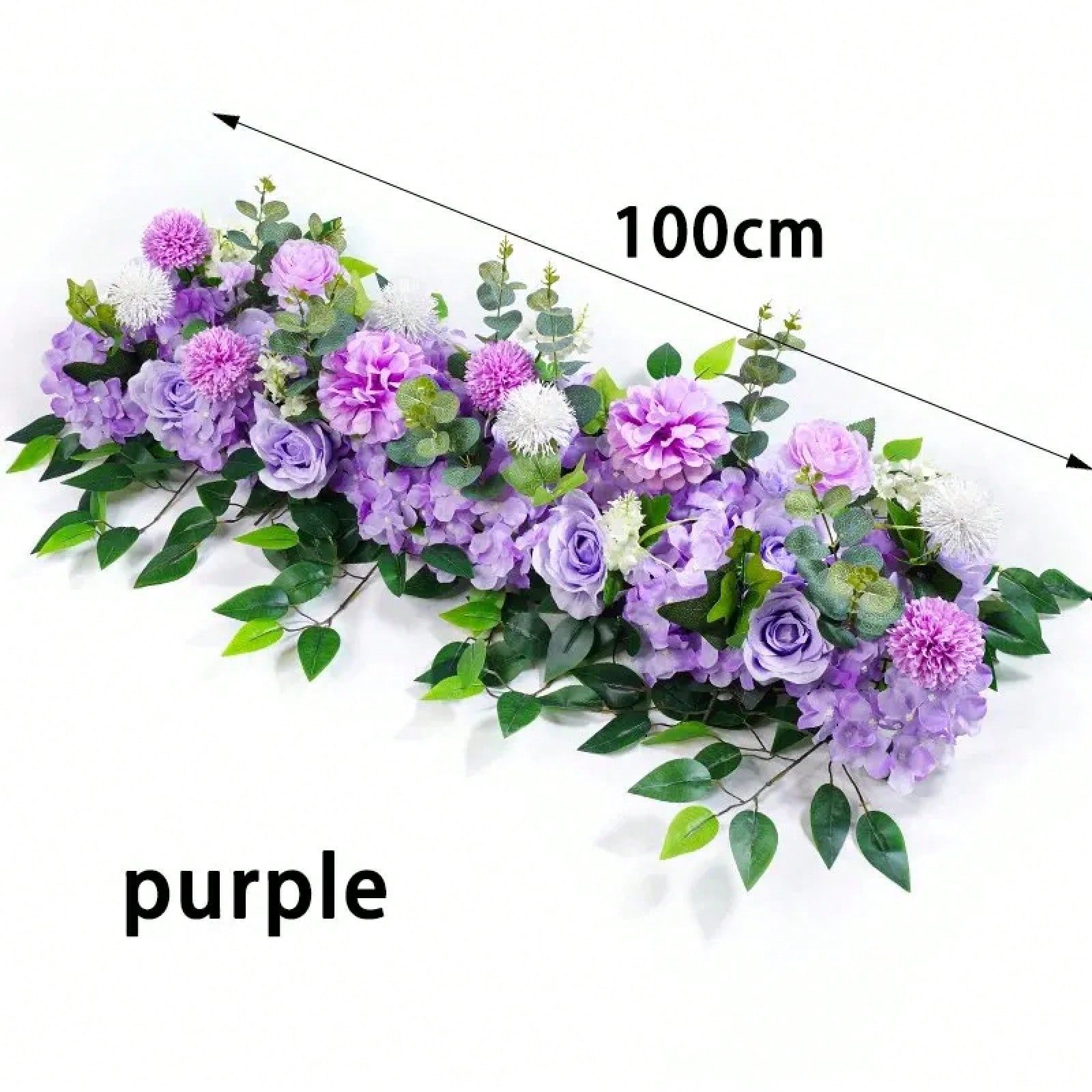 Rose Vine Flowers Wall Wedding - Home Decor Garland ulasan dan harga