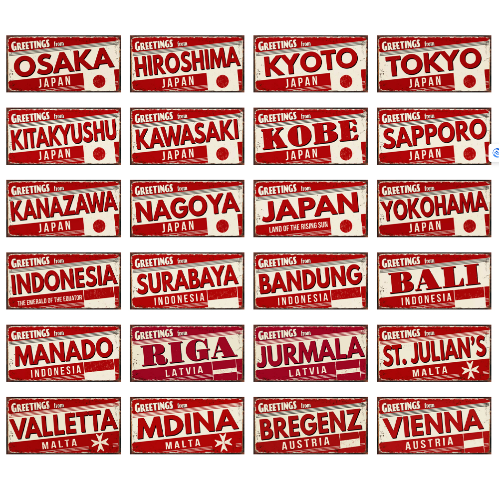 Japan Latvia Indonesia Malta T - Home Decor Indonesia ulasan dan harga