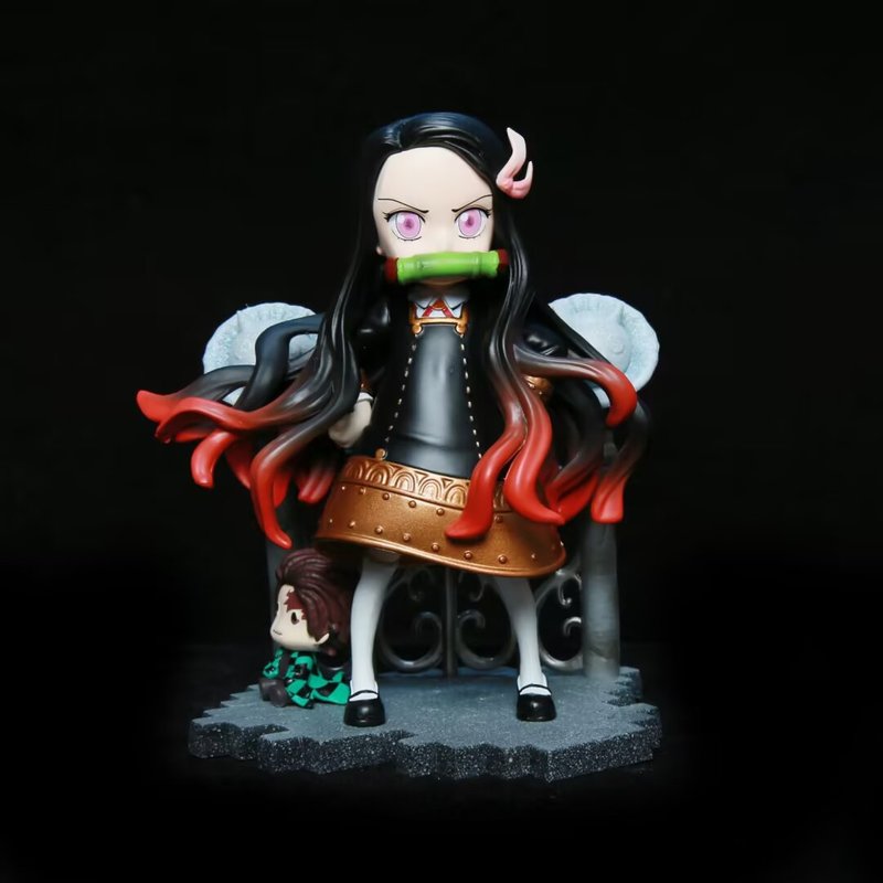 Mini Zi Demon Slayer Nezuko Co - Home Decor Statue ulasan dan harga