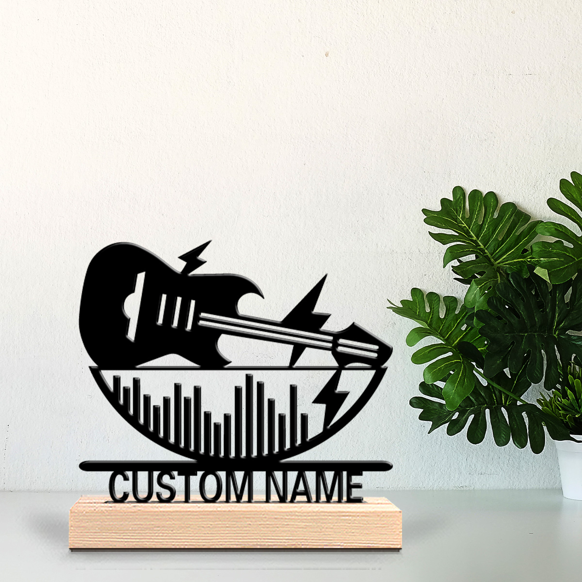 1pc Modern guitar Custom Lette - Home Decor Statue ulasan dan harga