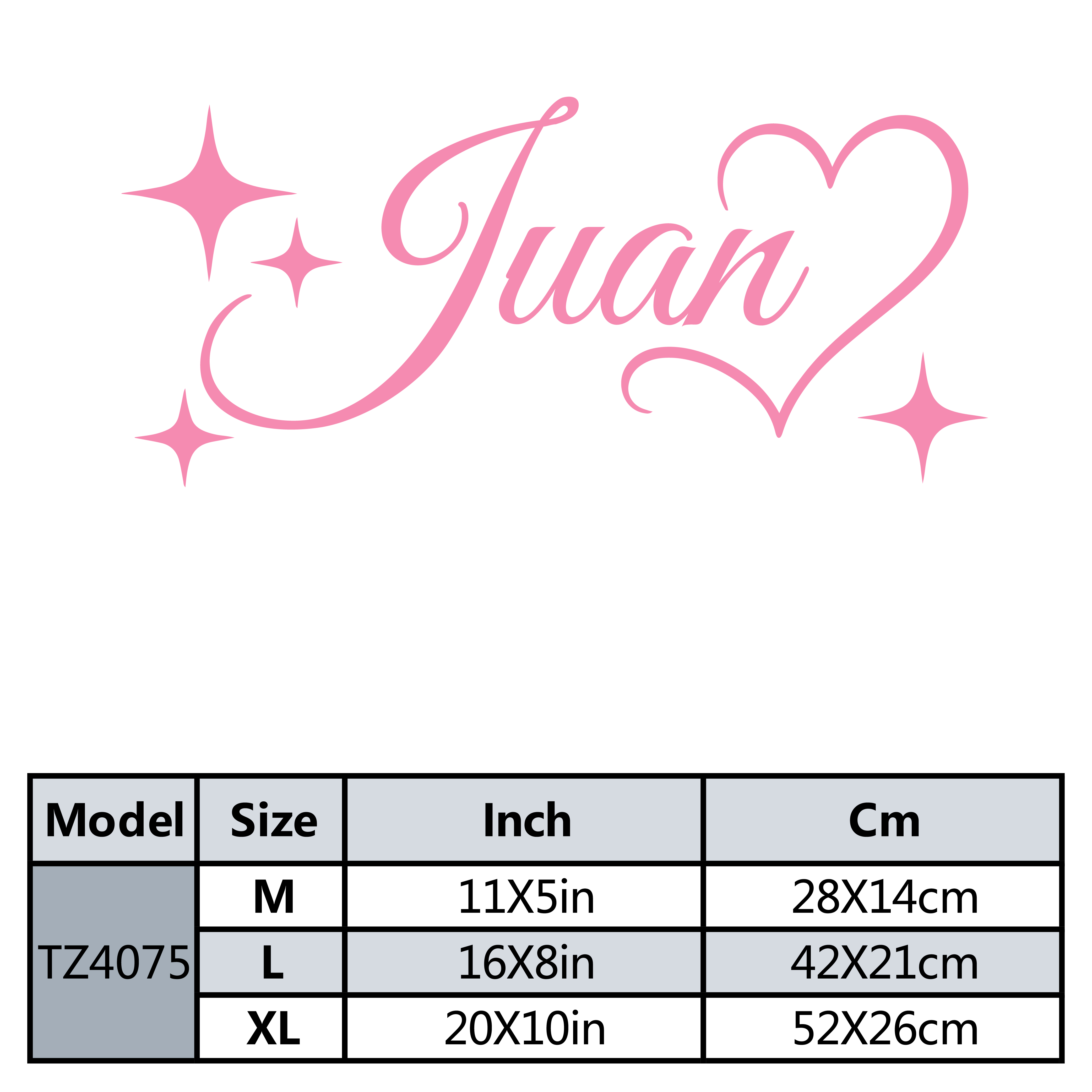 1pc Hot Personalize Custom Nam - Home Decor Sticker ulasan dan harga