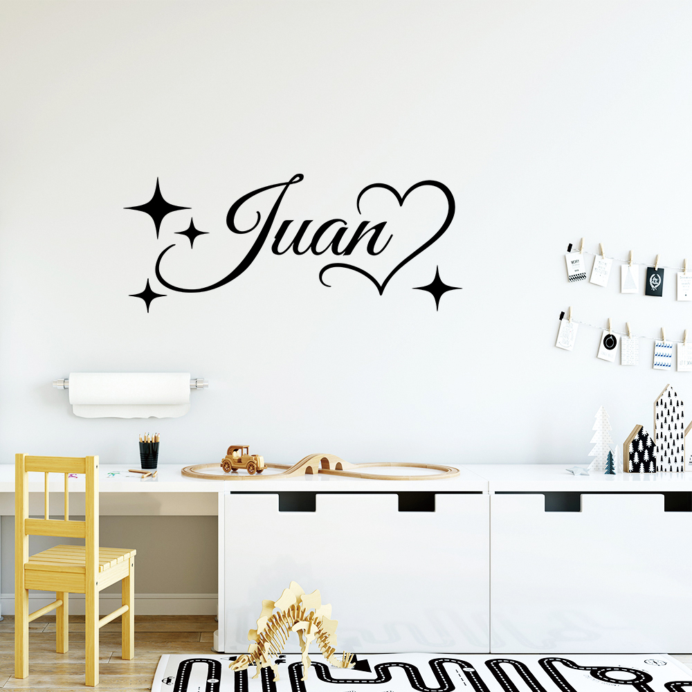 1pc Hot Personalize Custom Nam - Home Decor Sticker ulasan dan harga