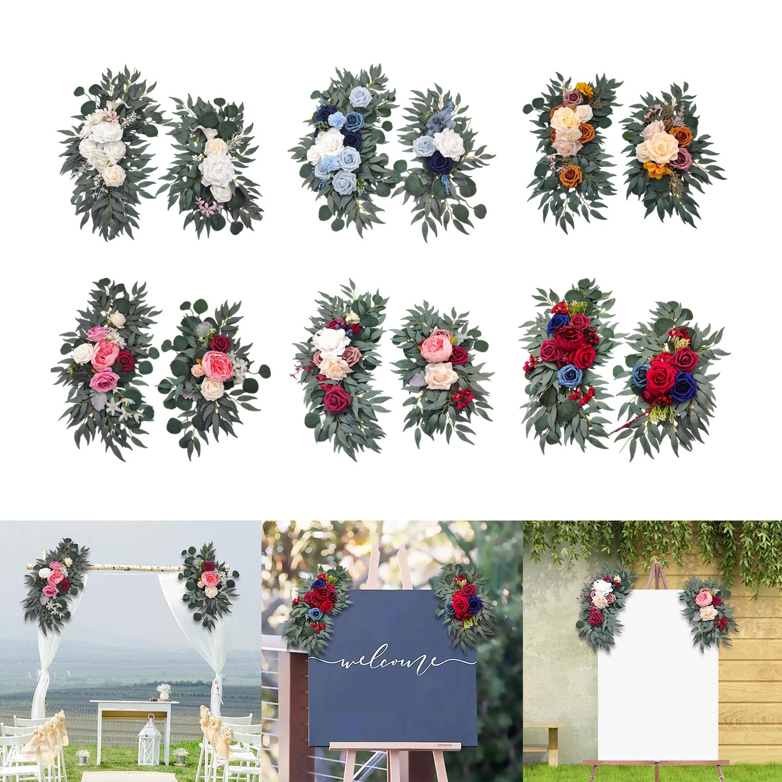 Artificial Silk Flower Garland - Home Decor Garland ulasan dan harga