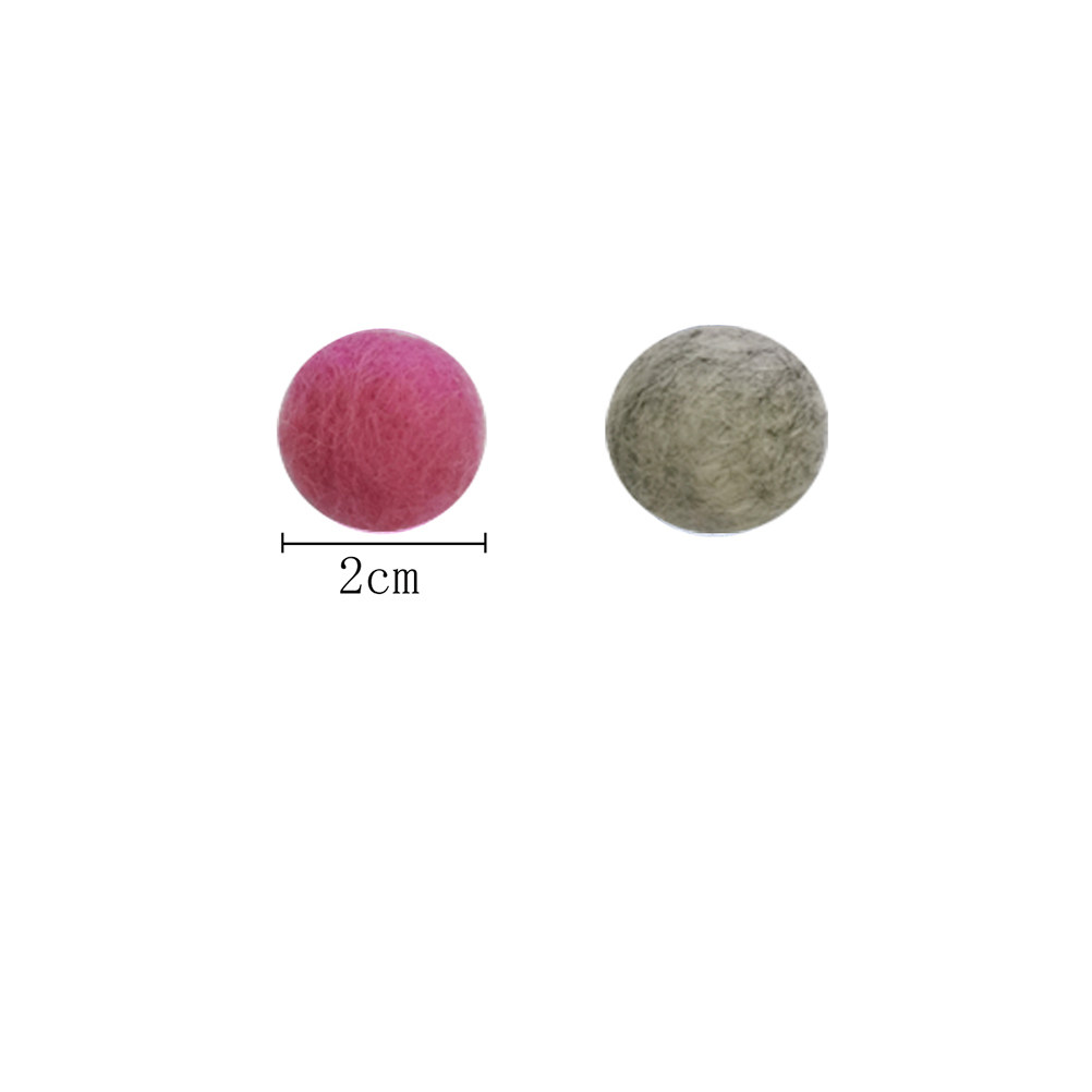 2M Handmade Wool Ball Garland  - Home Decor Garland ulasan dan harga