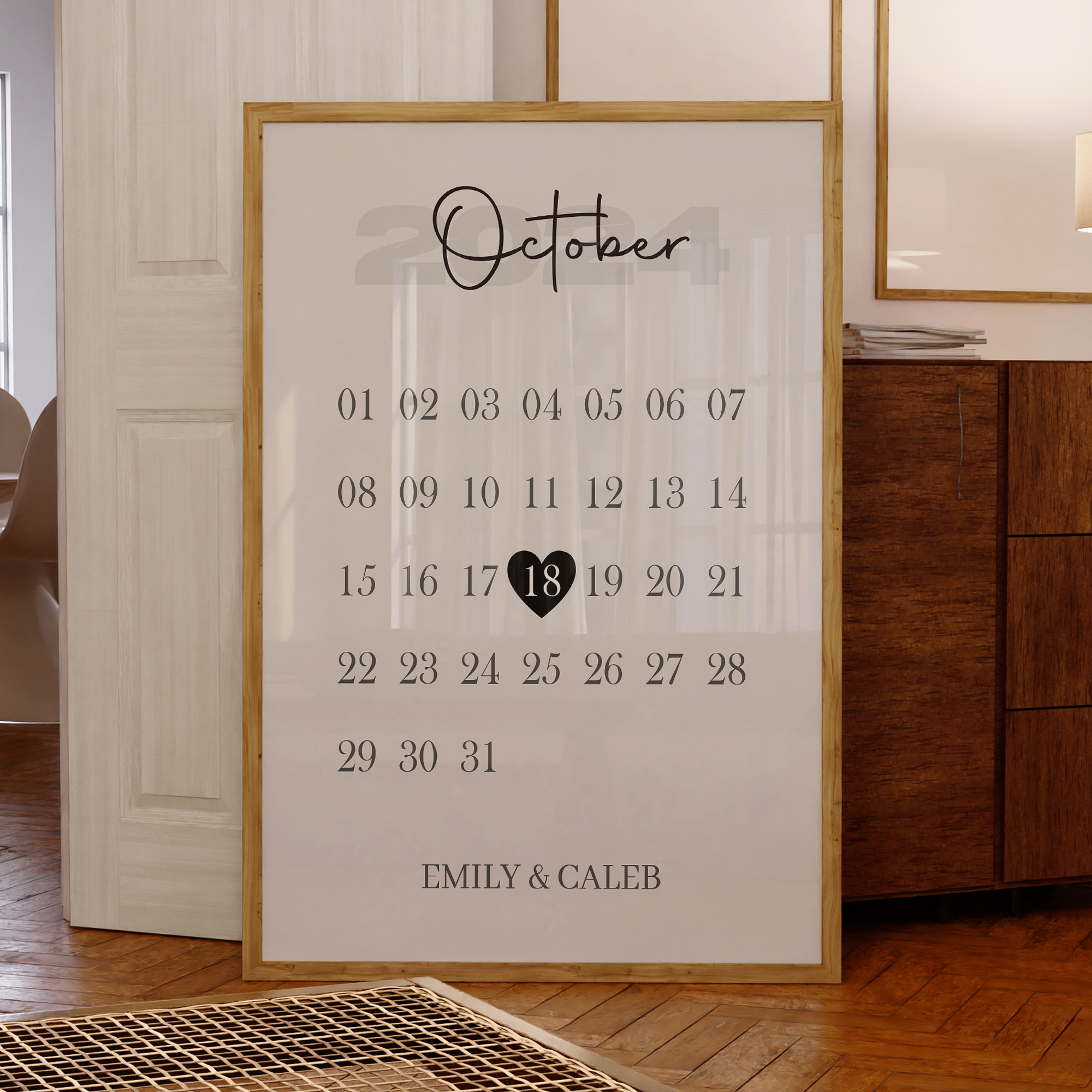 Personalized Custom Name Valen - Home Decor Aesthetic ulasan dan harga