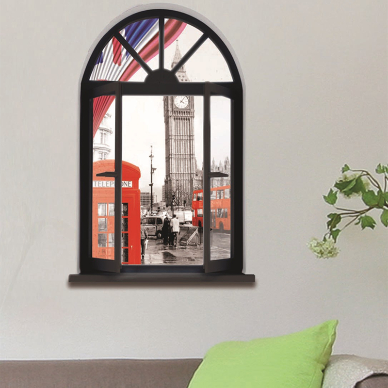 London City Street View Mural  - Home Decor London ulasan dan harga
