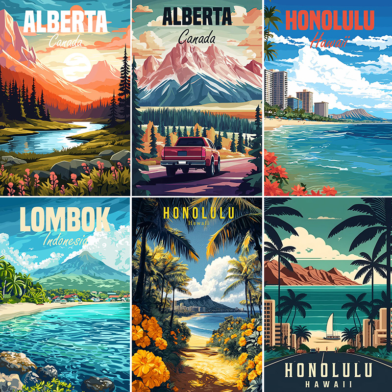 Honolulu Hawaii Alberta Canada - Home Decor Indonesia ulasan dan harga