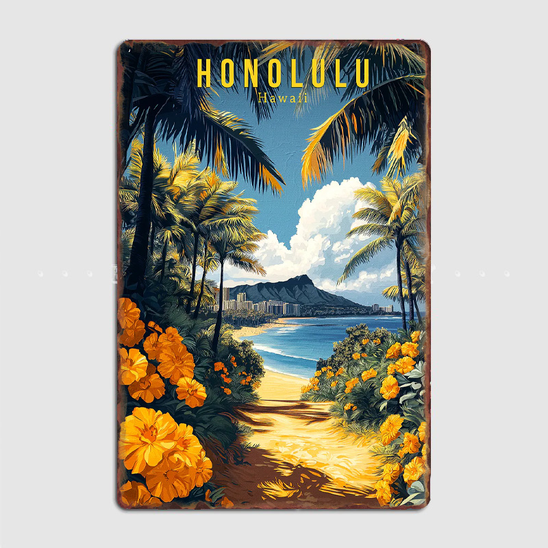 Honolulu Hawaii Alberta Canada - Home Decor Indonesia ulasan dan harga