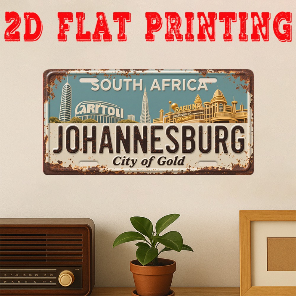 Retro Metal Tin Sign 11.8