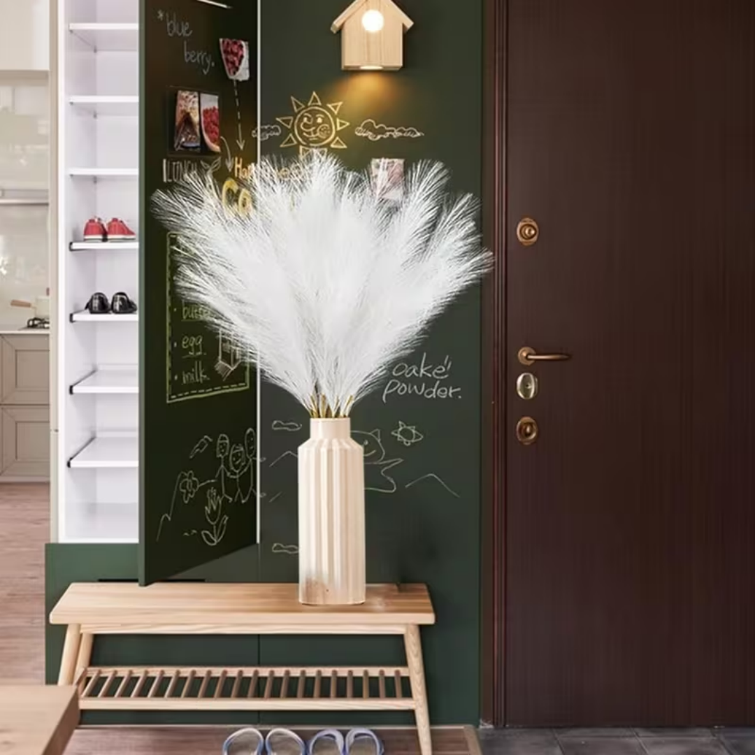 10pcs Artificial Colored Pampa - Pampas Grass Decor ulasan dan harga