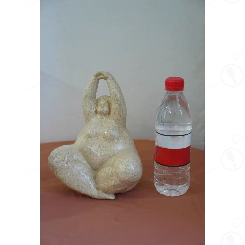 Handcrafted Sandstone Resin Fi - Home Decor Statue ulasan dan harga