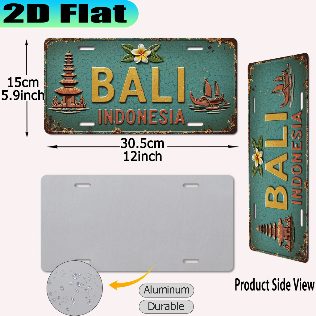 High Definition Metal Tin Sign - Home Decor Indonesia ulasan dan harga