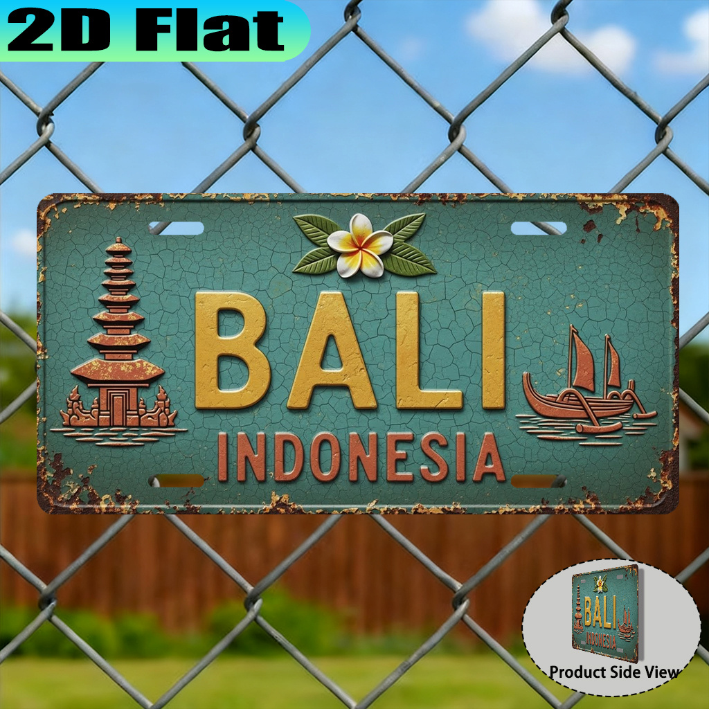High Definition Metal Tin Sign - Home Decor Indonesia ulasan dan harga