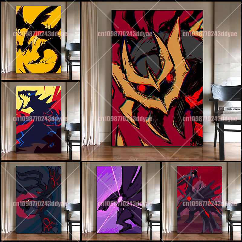Pokémon Poster Canvas Print Tr - Home Decor Aesthetic ulasan dan harga