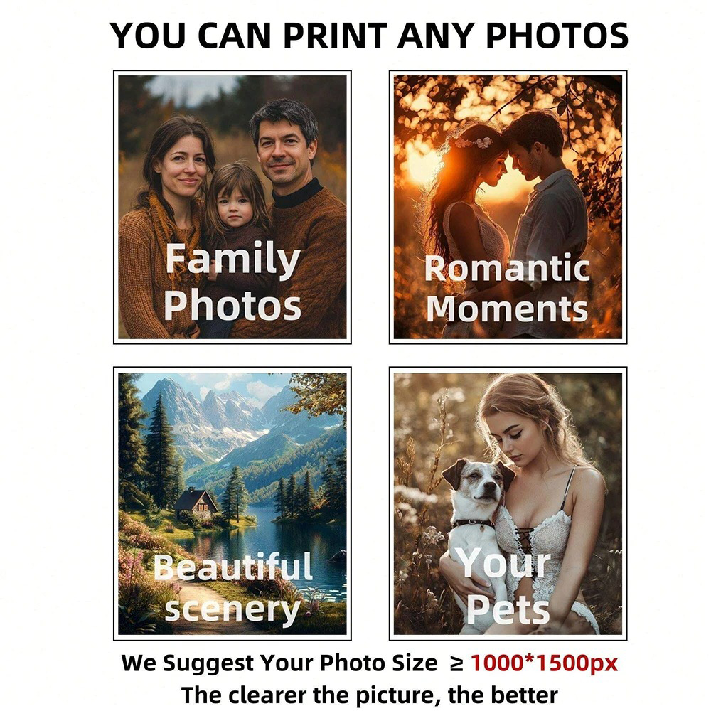 1pc Frameless Personalize Cust - Home Decor Aesthetic ulasan dan harga