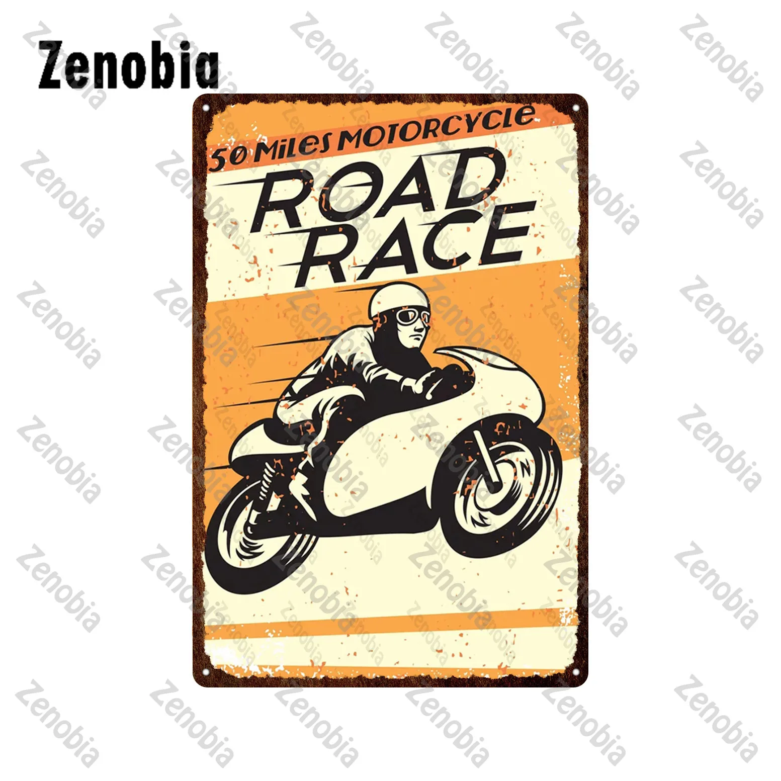 Motorcycles Metal Signs Tin Si - Home Decor London ulasan dan harga