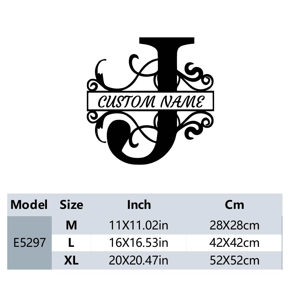 1PC Fashion Letter J Custom Na - Home Decor Sticker ulasan dan harga