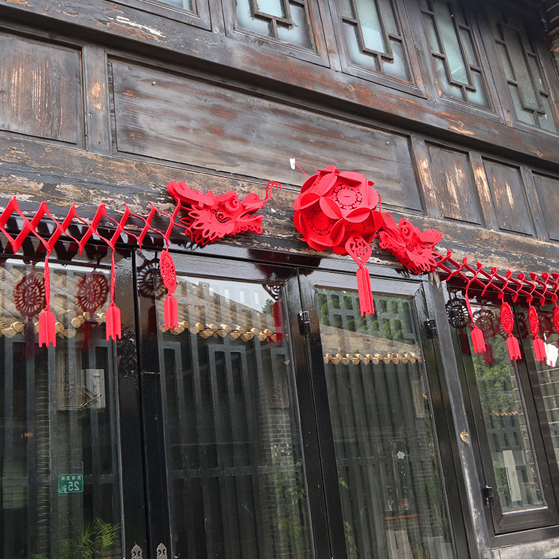 2026 Chinese New Year Dragon D - Home Decor Garland ulasan dan harga