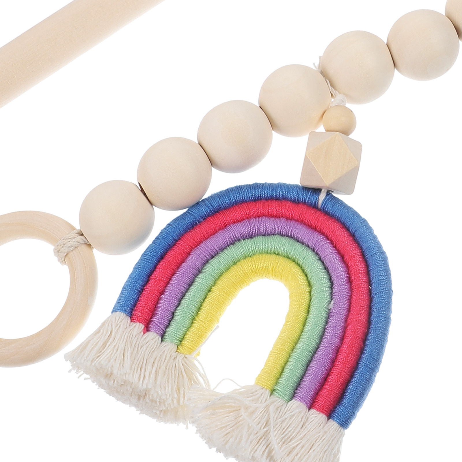 1Set Rainbow Tassel Bead Curta - Home Decor Curtain ulasan dan harga