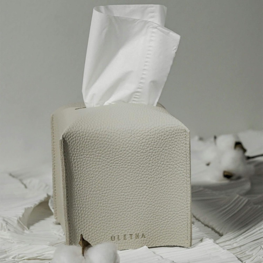Square Tissue Box Cover - Aest - Home Decor Aesthetic ulasan dan harga
