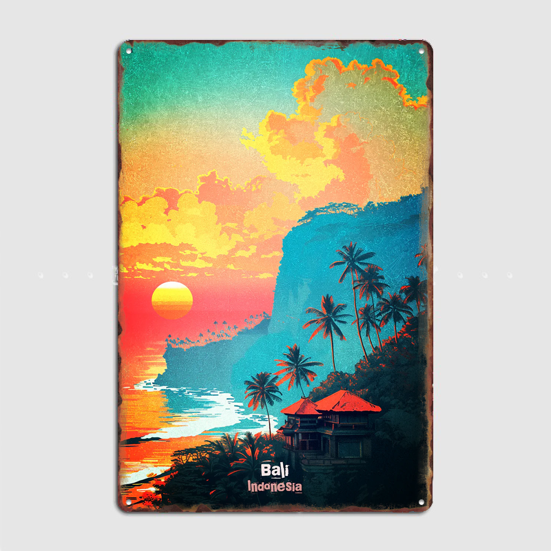 Bali Indonesia Sunset Travel S - Home Decor Indonesia ulasan dan harga