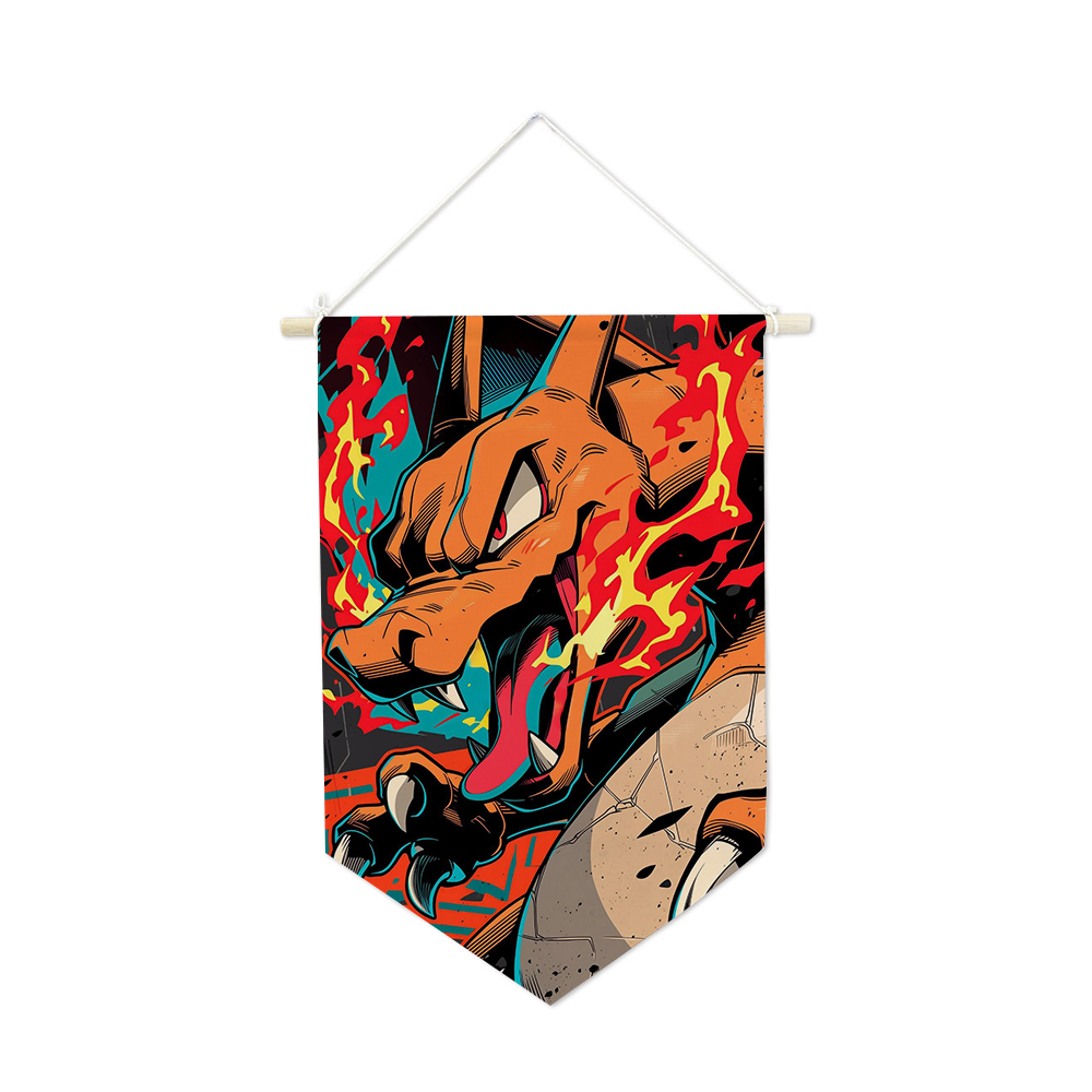 Pokemons Hanging Cloth Anime P - Home Decor Rustic ulasan dan harga
