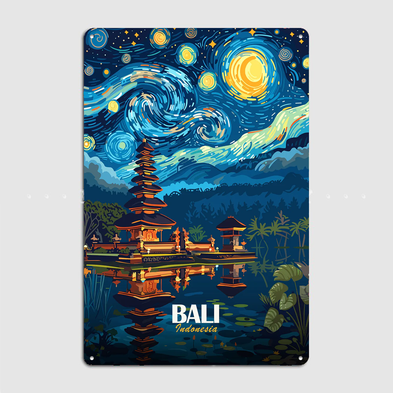 Bali Indonesia Starry Night La - Home Decor Indonesia ulasan dan harga