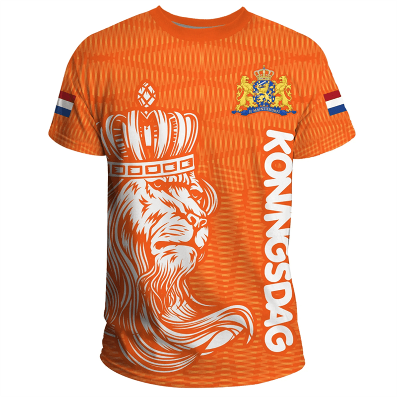 2026 Netherlands Flag T-shirt  - Home Decor Netherlands ulasan dan harga