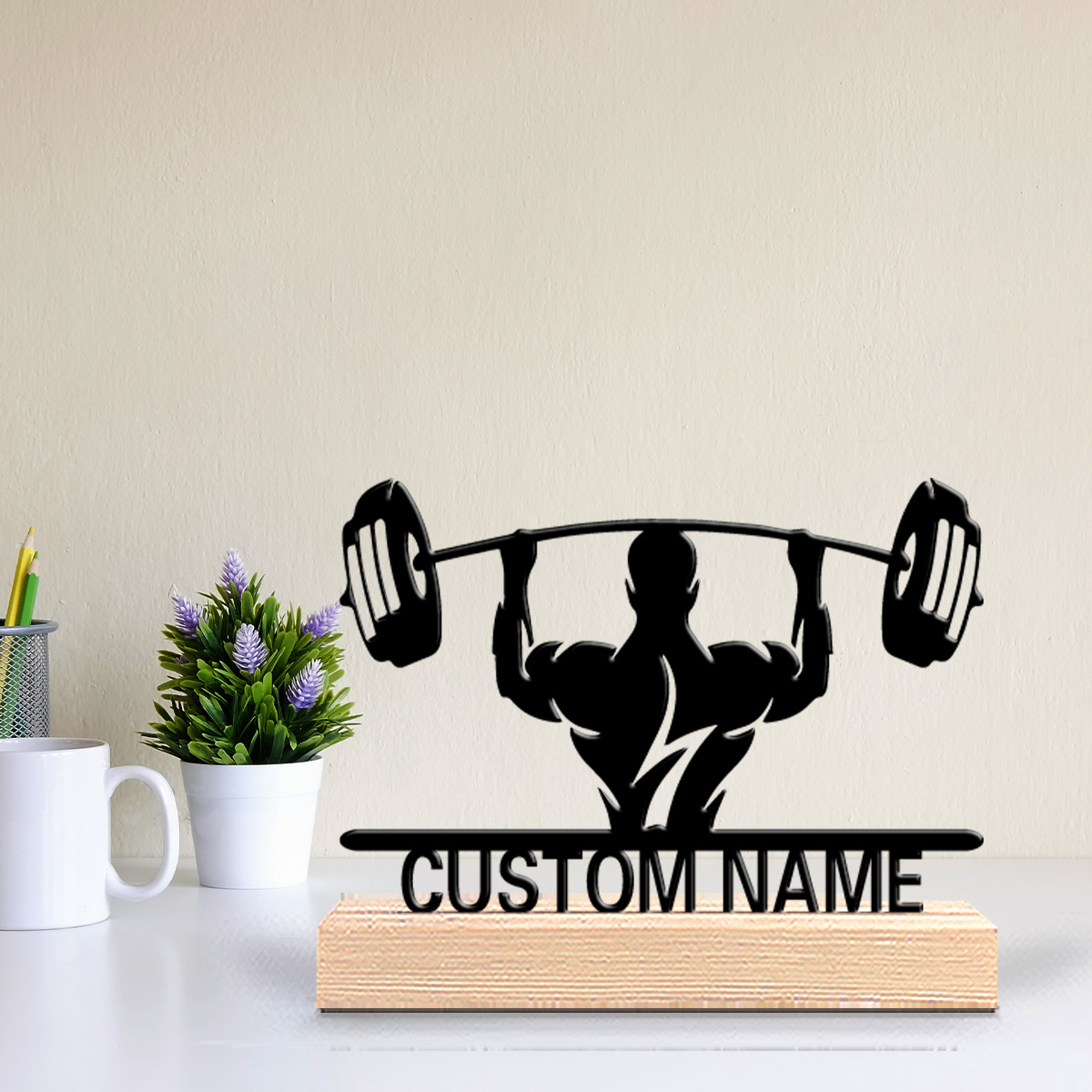 1pc Simple lift Custom Letter  - Home Decor Statue ulasan dan harga