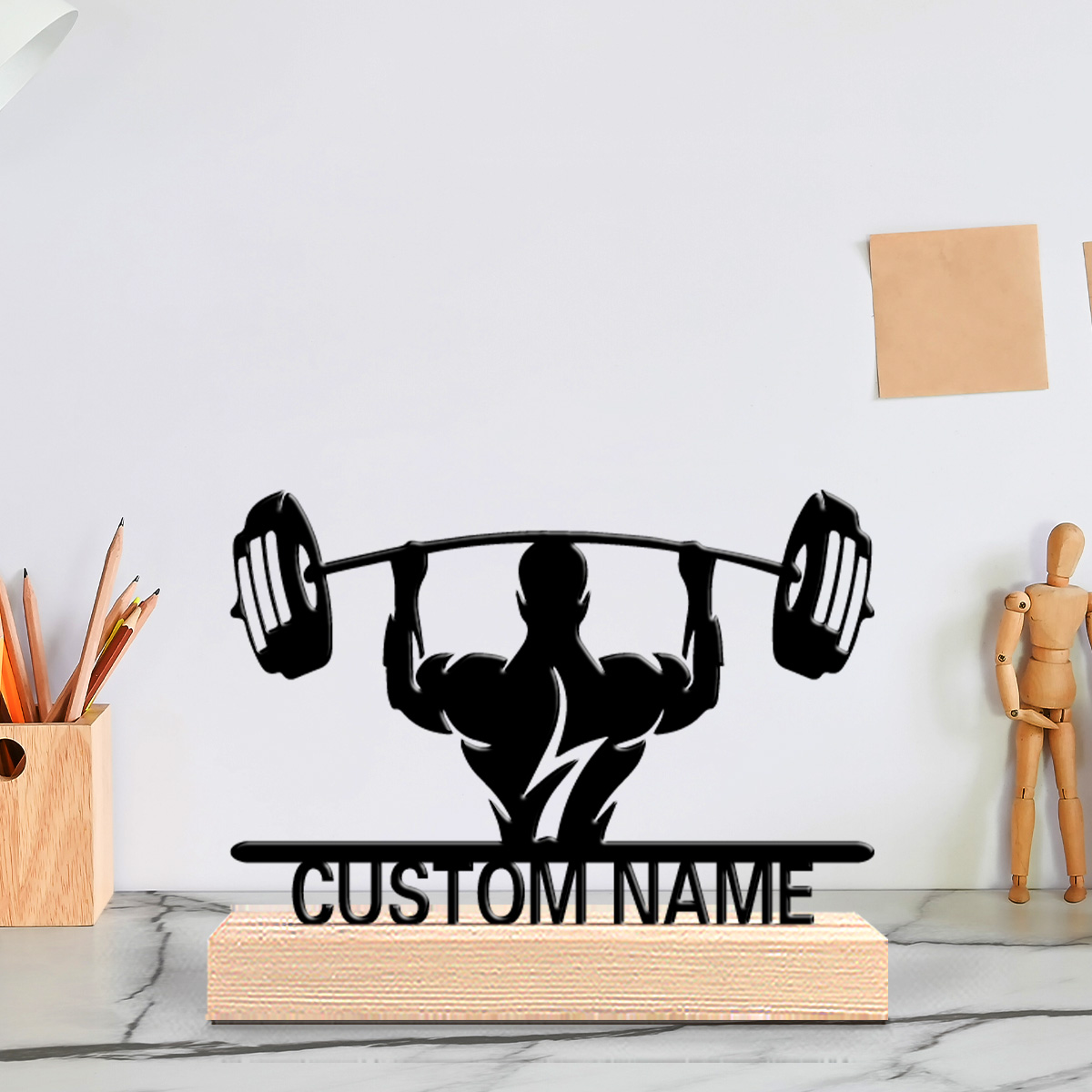 1pc Simple lift Custom Letter  - Home Decor Statue ulasan dan harga