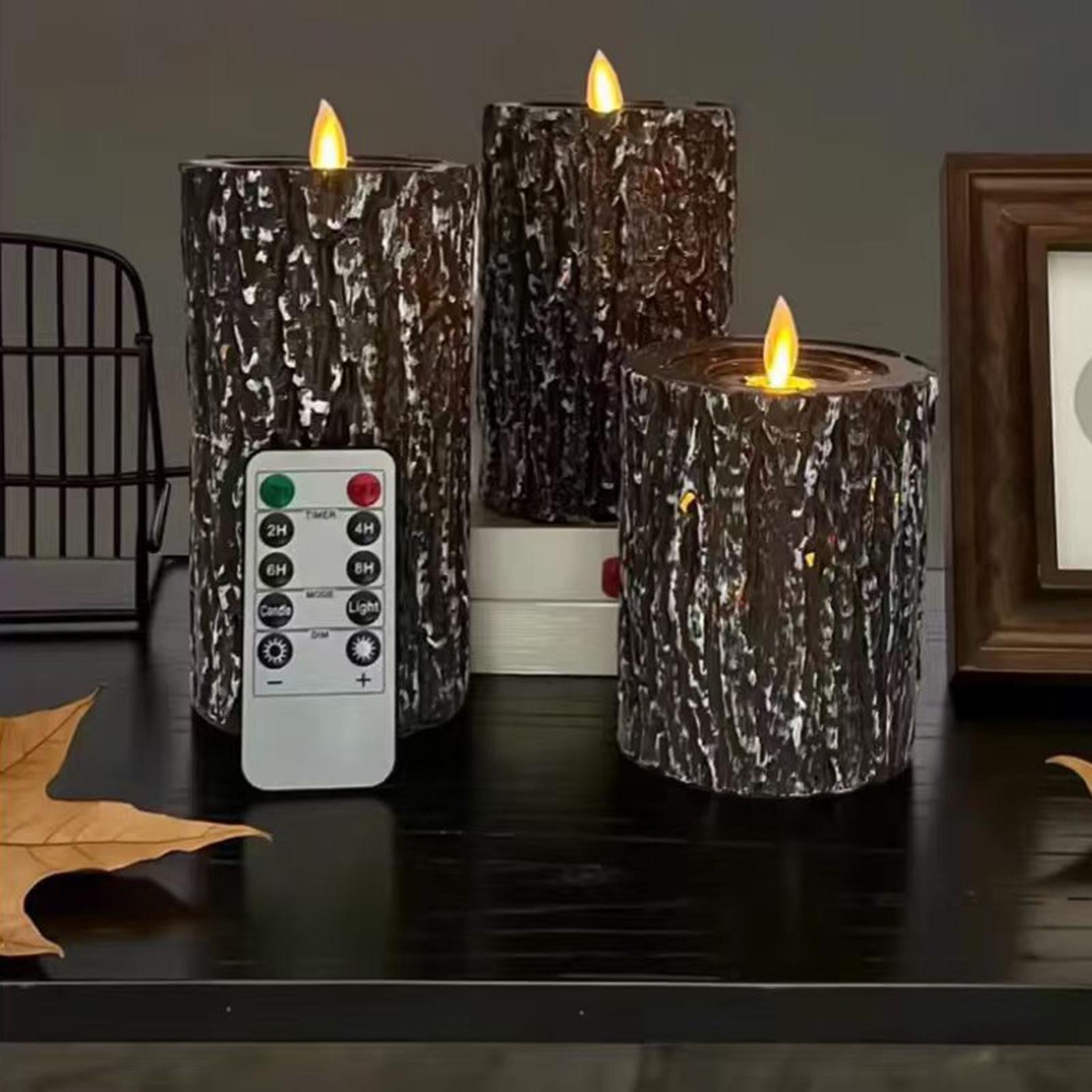 Flameless Candles With Remote  - Home Decor Tree ulasan dan harga