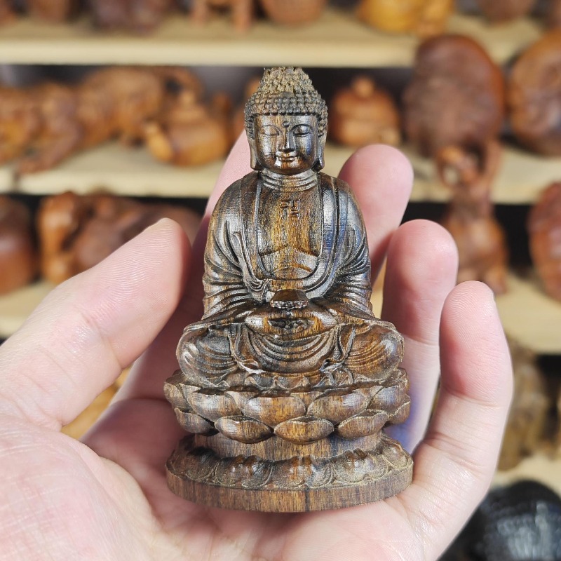 Hand-Carved Agarwood Buddha St - Home Decor Indonesia ulasan dan harga