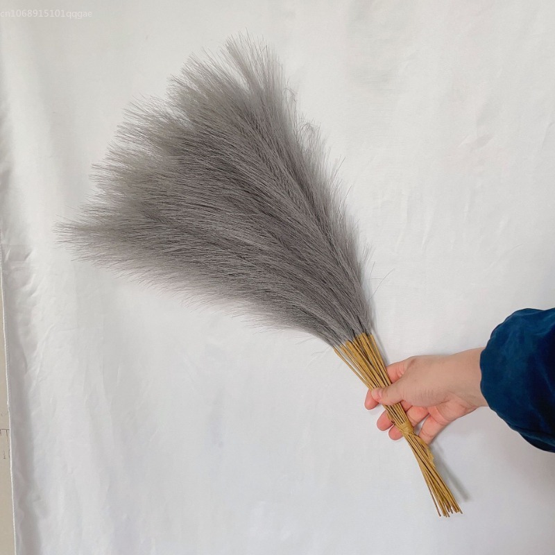 55CM 1PCS Fluffy Pampas Grass  - Home Decor Simulator ulasan dan harga
