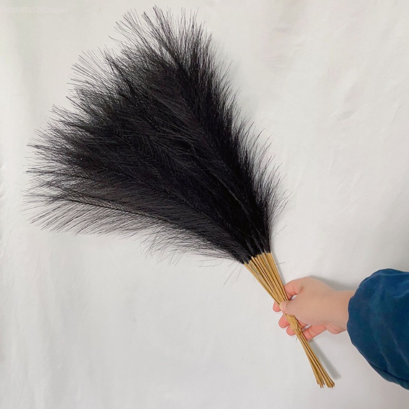 55CM 1PCS Fluffy Pampas Grass  - Home Decor Simulator ulasan dan harga
