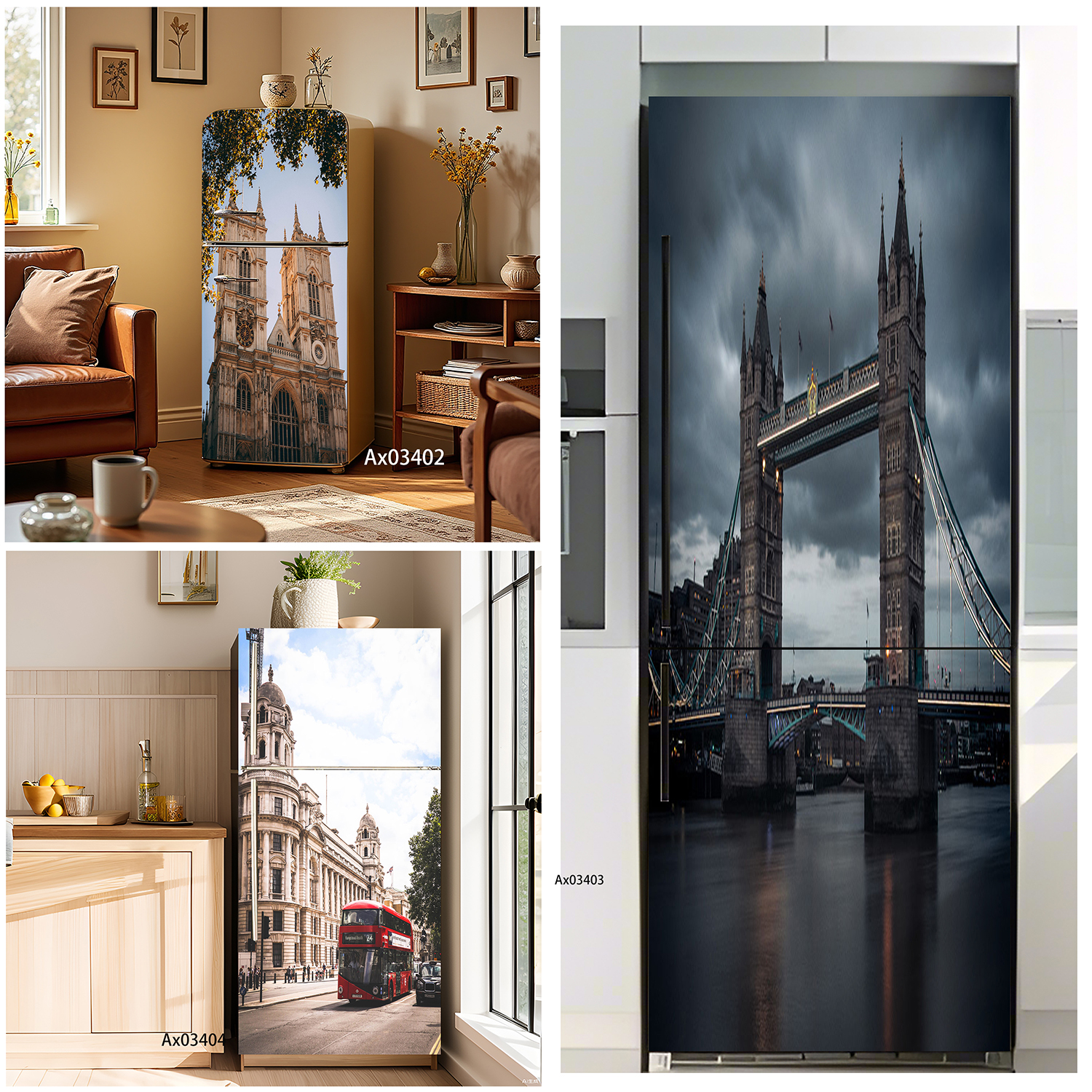 Urban London Street View Fridg - Home Decor London ulasan dan harga