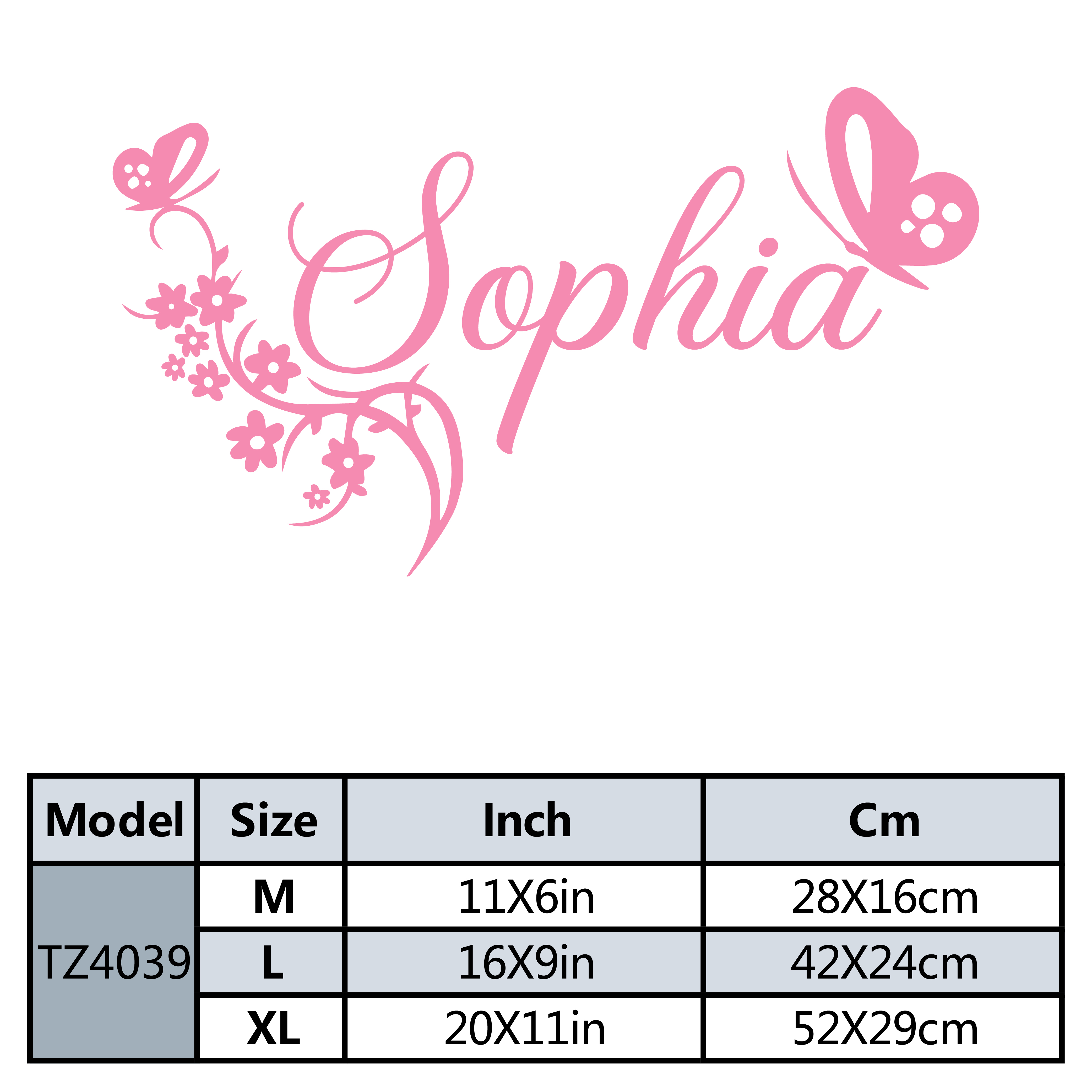1pc New Design Personalize Cus - Home Decor Sticker ulasan dan harga