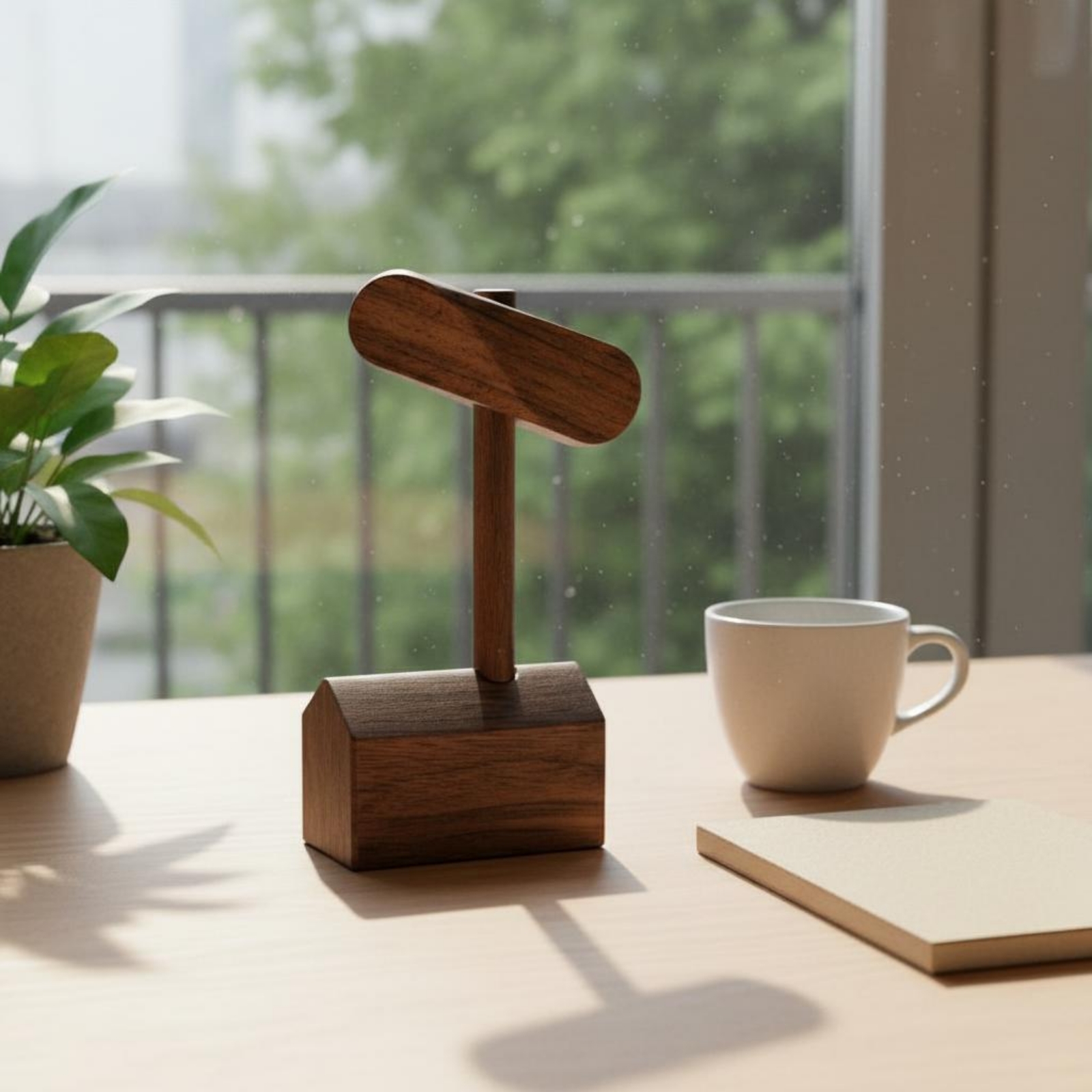 Walnut Rotary Ornament Ornamen - Home Decor Design Ideas ulasan dan harga