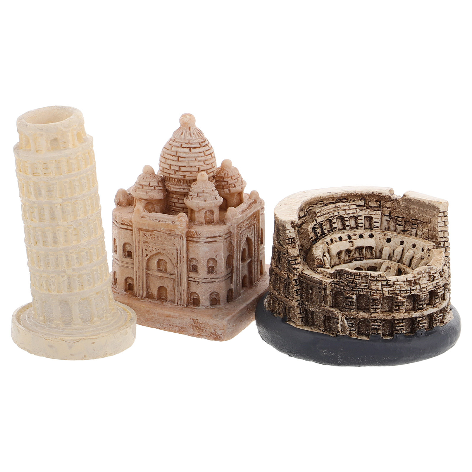 1Set Miniature World Landmark  - Home Decor Statue ulasan dan harga