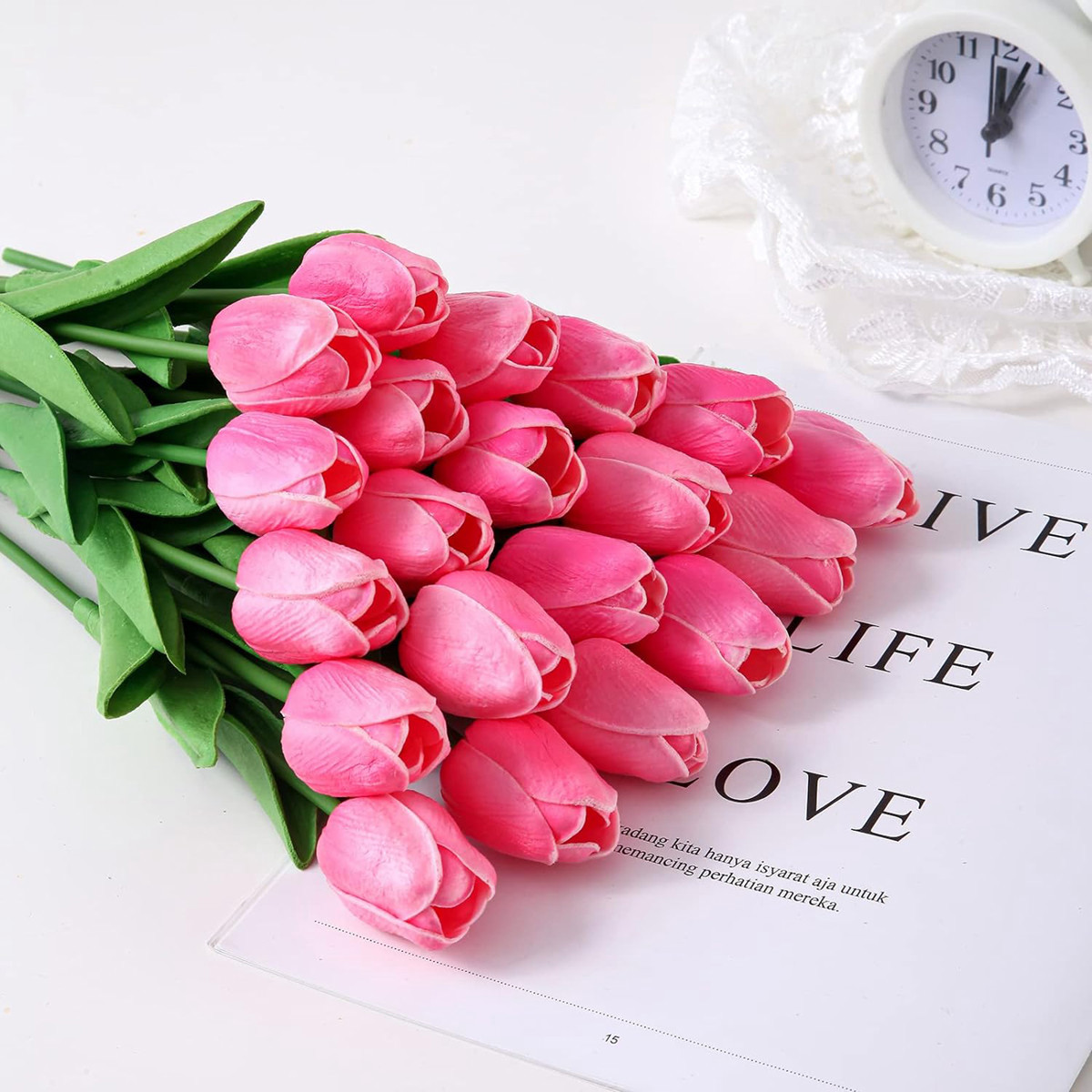 Artificial Flower Realistic To - Home Decor Garland ulasan dan harga